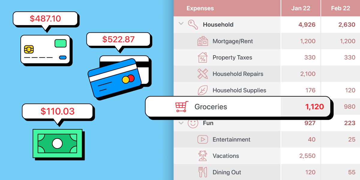 The best way to manage multiple bank accounts in Cashculator is to combine all the transactions into one scenario