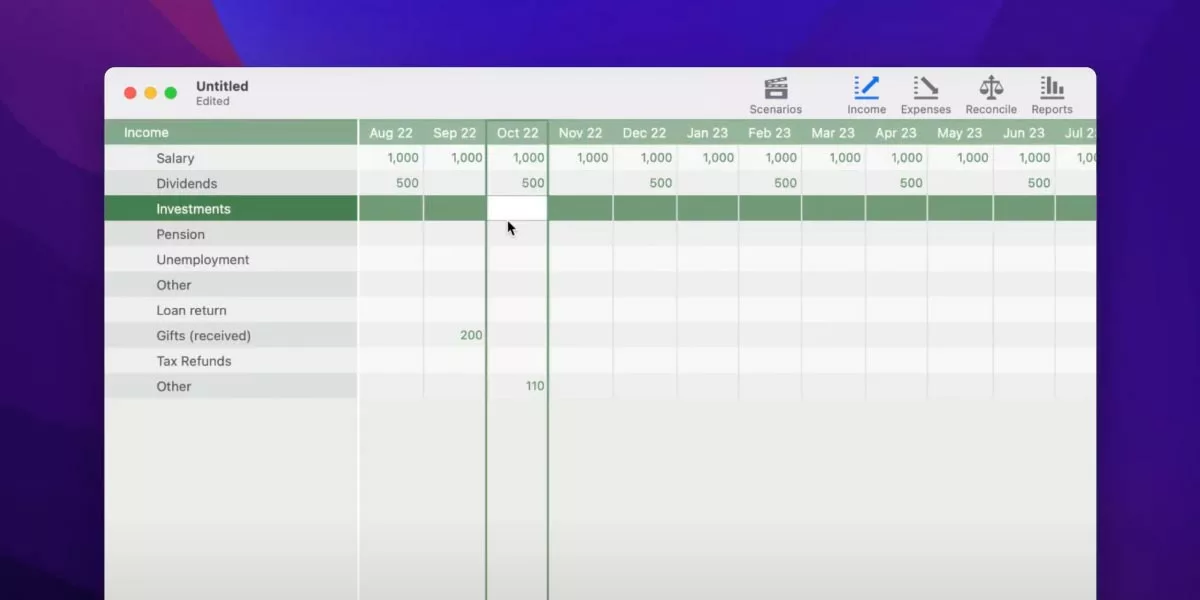 Import data from Cashculator 1