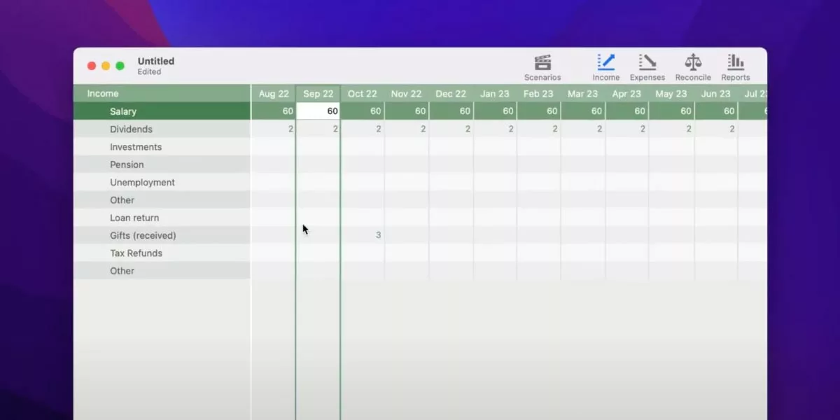 Import data from Cashculator 1